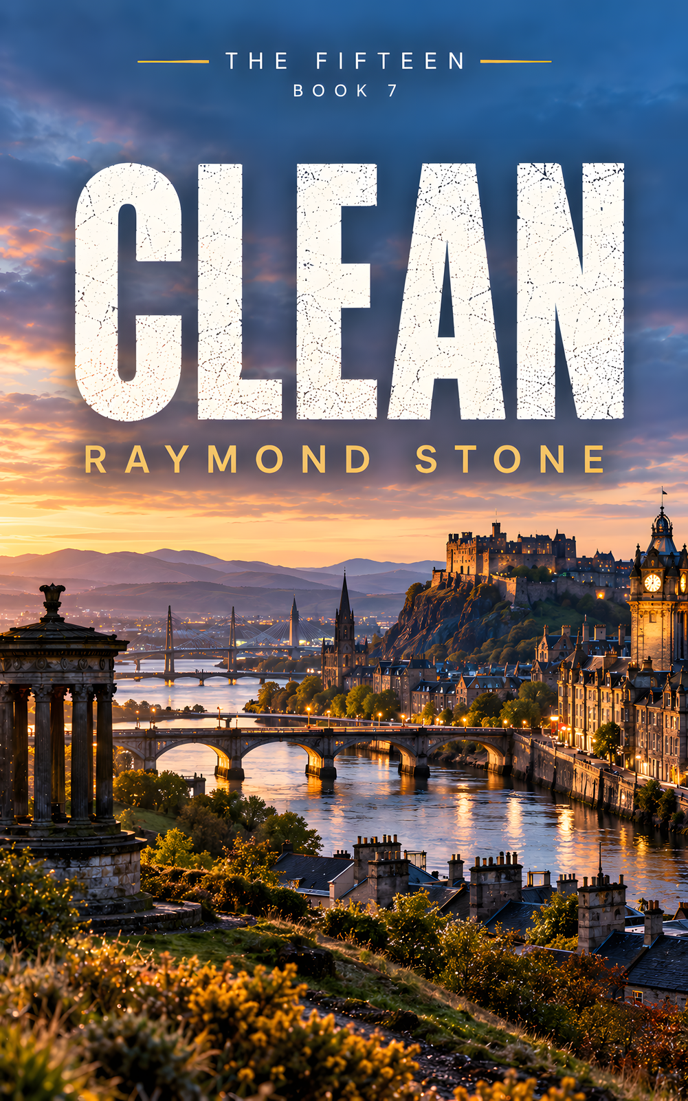 Cover of Clean, a Scottish crime novel by Raymond Stone