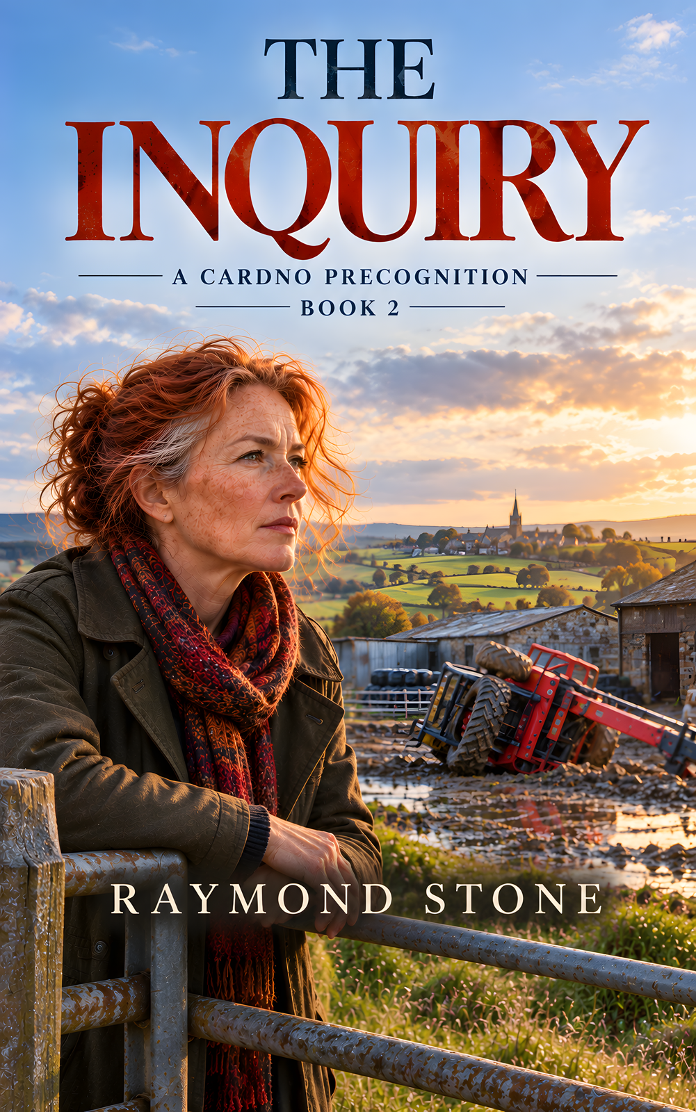 Cover of The Inquiry, a Scottish crime novel by Raymond Stone