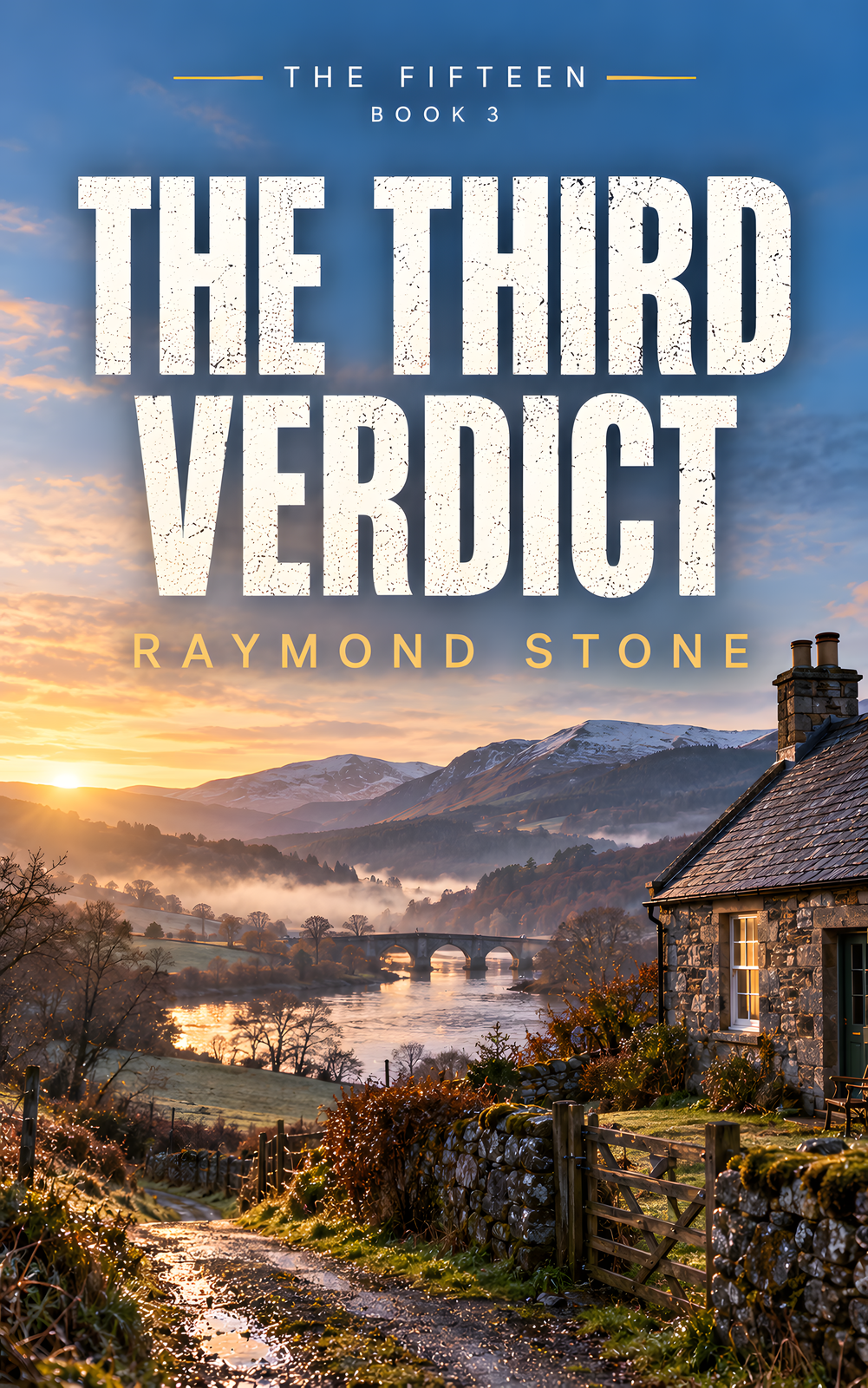 Cover of The Third Verdict, a Scottish crime novel by Raymond Stone